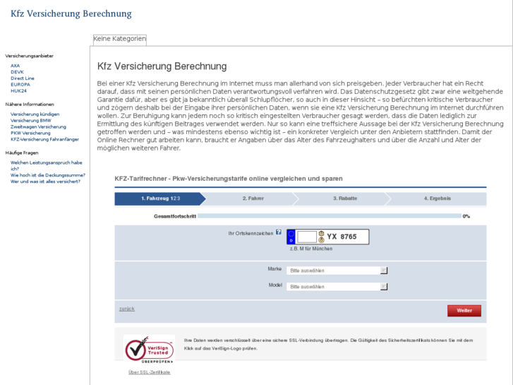 www.kfzversicherungberechnung.com