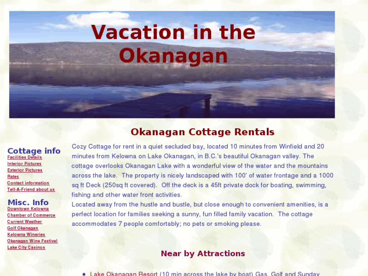 www.okanagancottagerentals.com