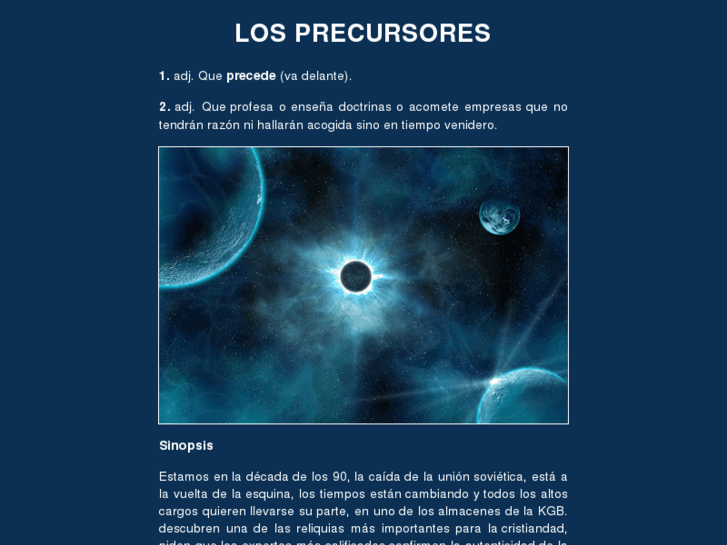 www.precursores.es