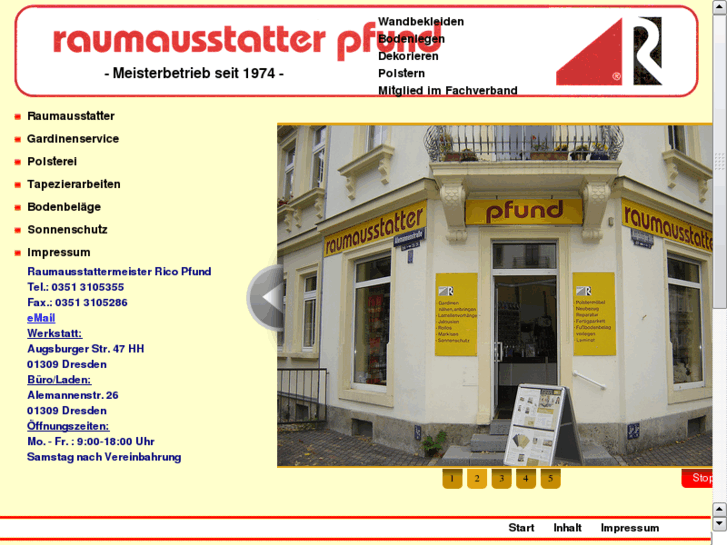 www.raumausstatter-pfund.de