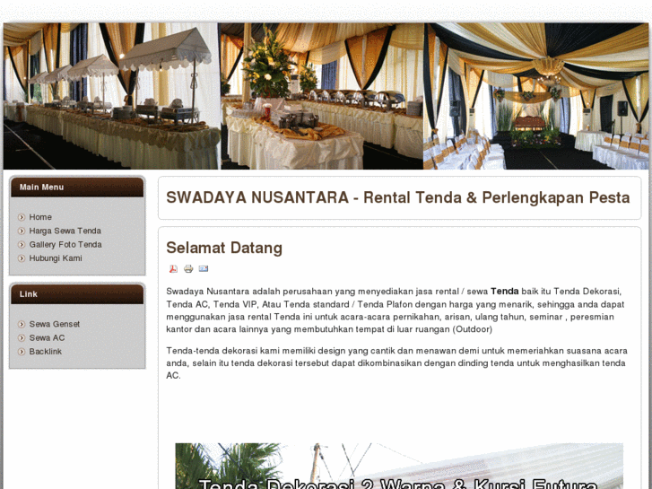 www.rentaltendajakarta.com