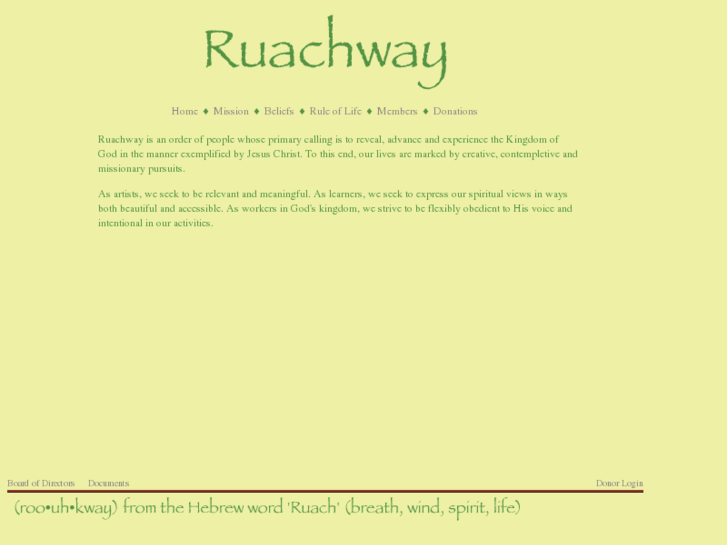 www.ruachway.org