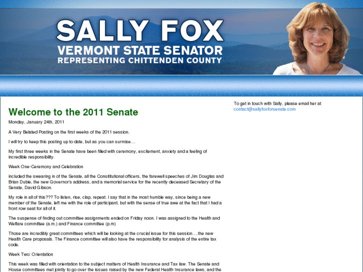 www.sallyfoxforsenate.net