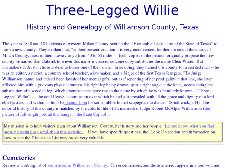 www.three-legged-willie.org