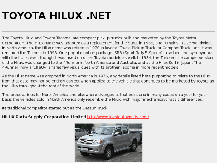 www.toyotahilux.net