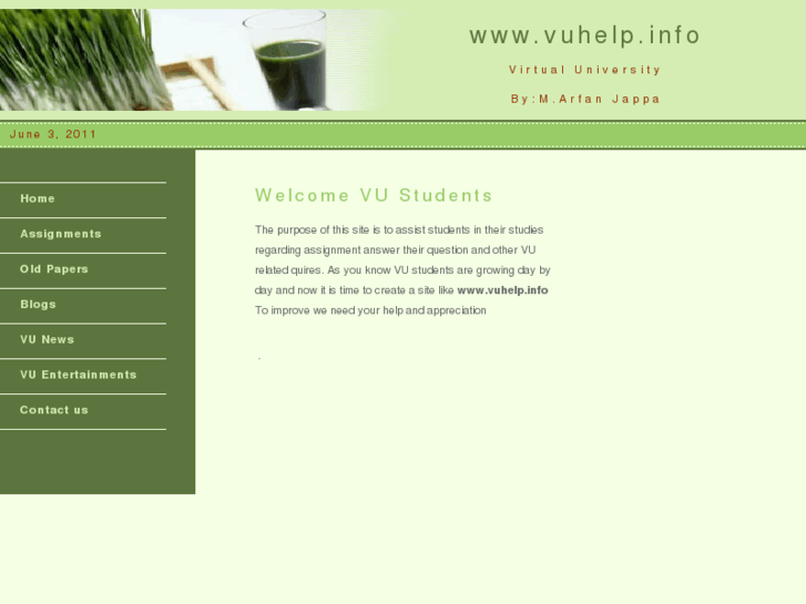 www.vuhelp.info