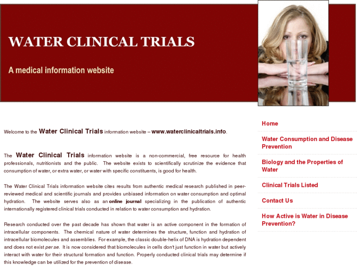 www.waterclinicaltrial.com