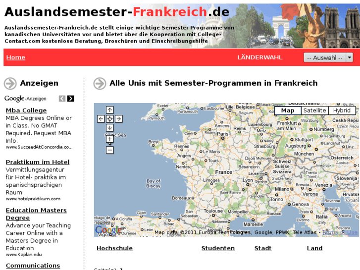 www.auslandssemester-frankreich.de