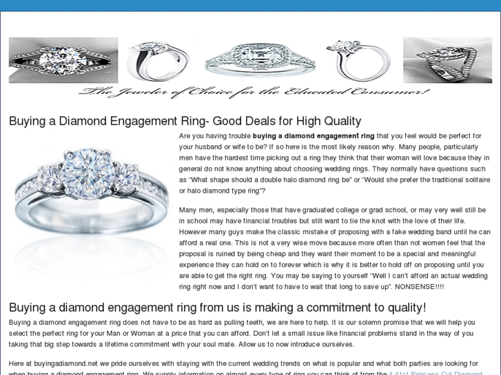 www.buyingadiamondengagementring.net