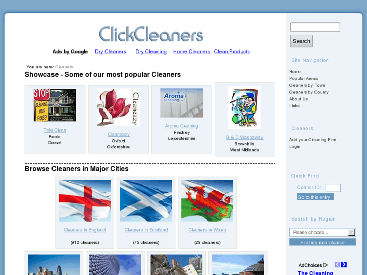 www.clickcleaners.co.uk