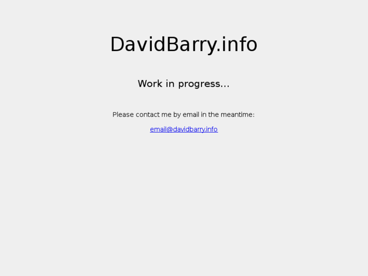 www.davidbarry.info