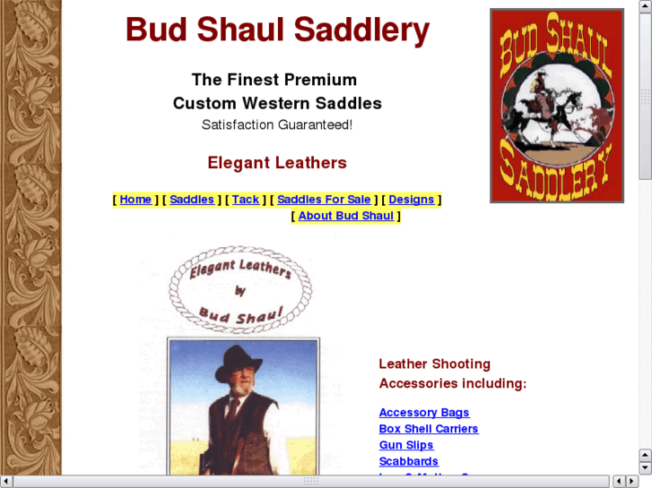 www.elegantleathersbybudshaul.com