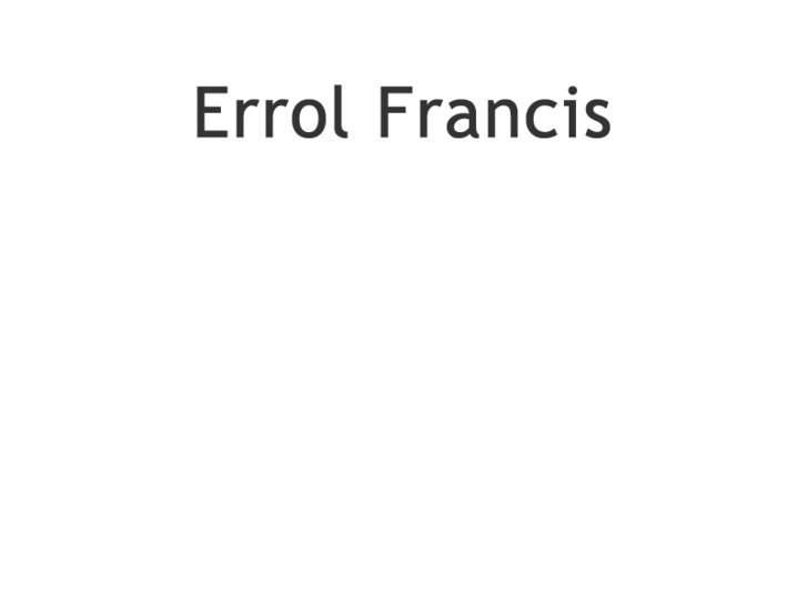 www.errolfrancis.net