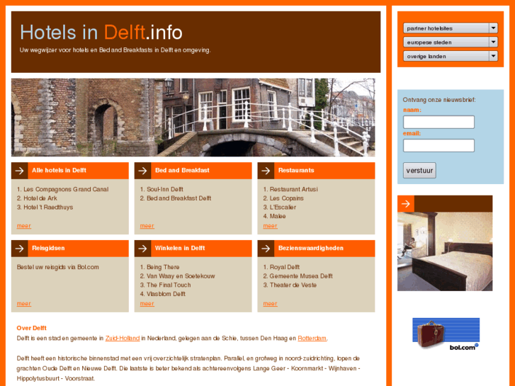 www.hotelsindelft.info