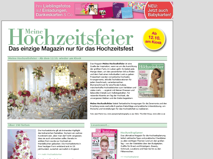 www.meine-hochzeitsfeier-magazin.de