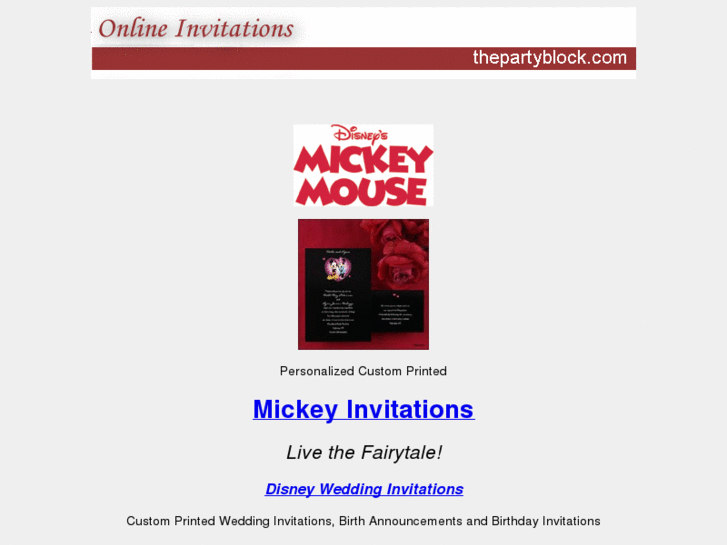 www.mickeyinvitations.com