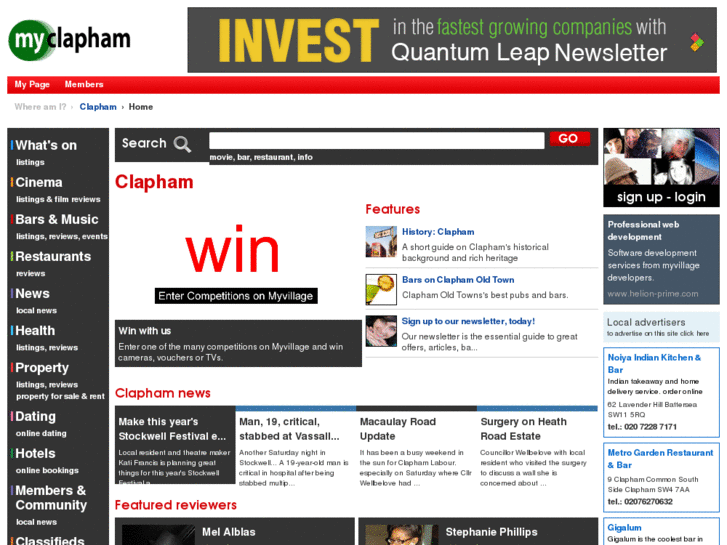 www.myclapham.co.uk