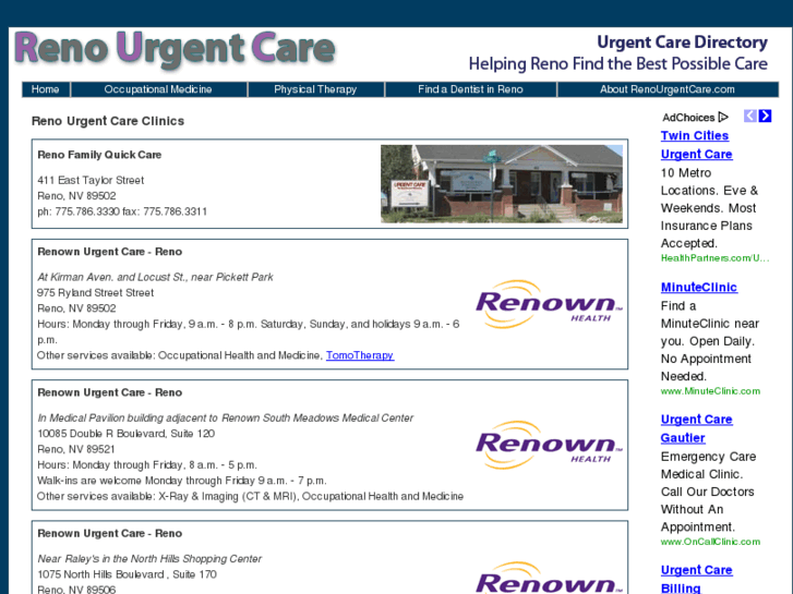 www.renourgentcare.com