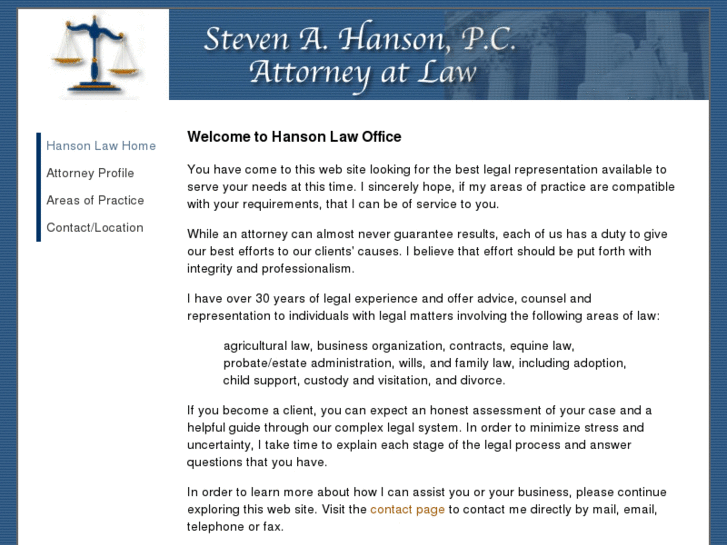 www.stevehansonlaw.com