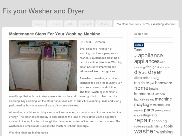 www.washerdryerparts.info