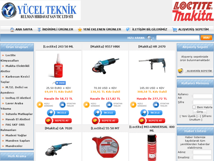 www.yucelteknik.com