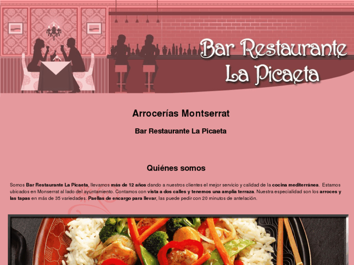 www.barrestaurantelapicaeta.es