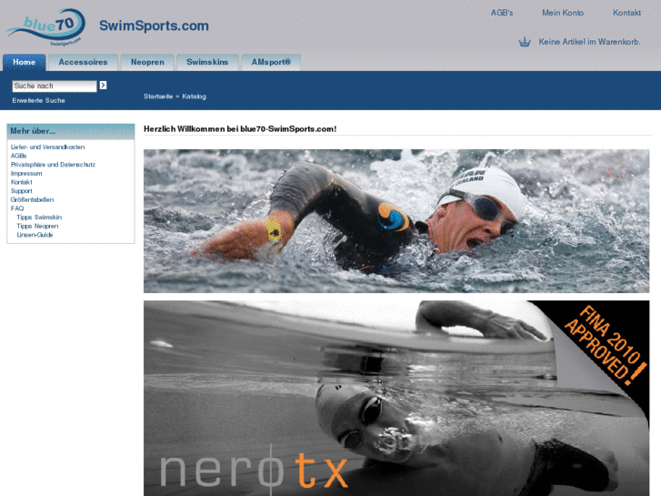 www.blue70-swimsports.com