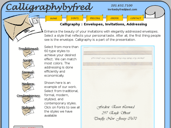 www.calligraphybyfred.com