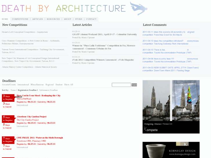 www.deathbyarch.com