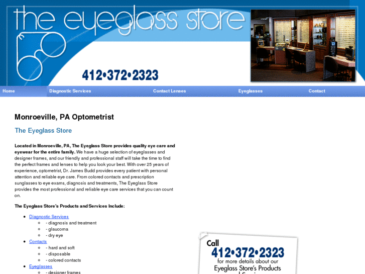 www.eyeglassstore-monroeville.com