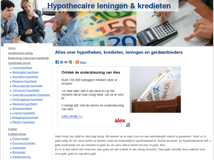 www.hypothecaire-lening-krediet.be