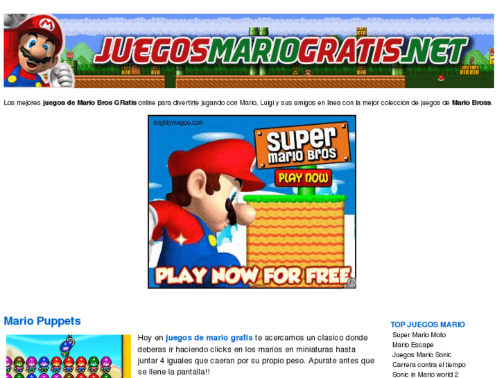 www.juegosmariogratis.net