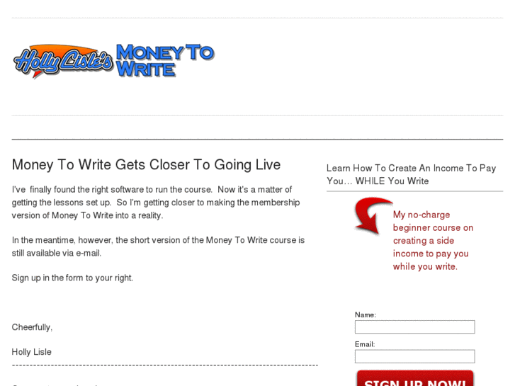 www.moneytowrite.com