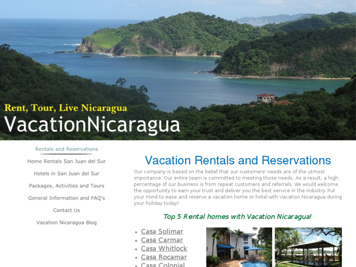 www.nicavacationrental.com