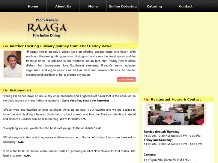 www.raagacuisine.com