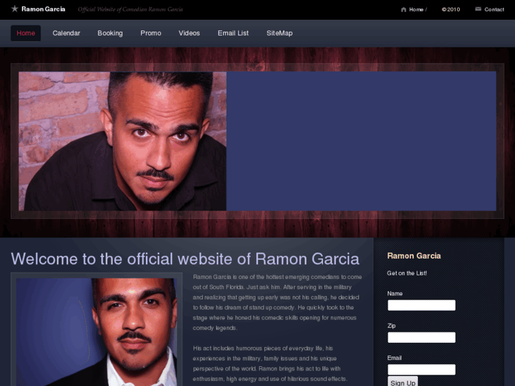 www.ramongarciacomedy.com