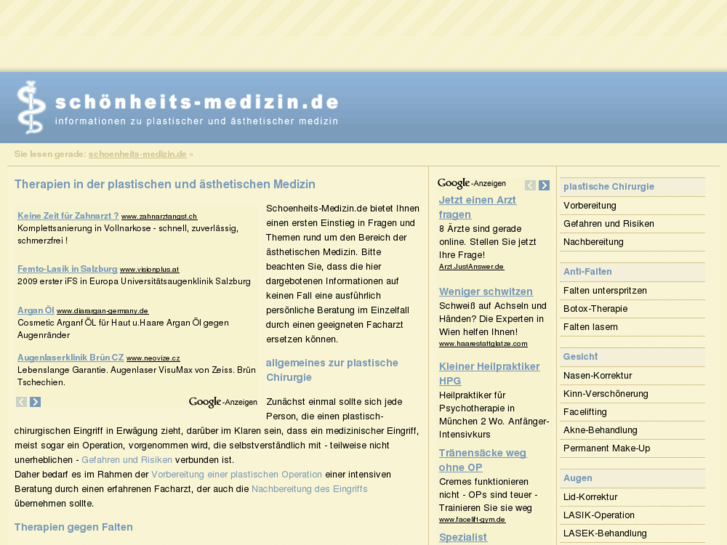 www.schoenheits-medizin.de