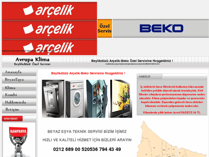 www.servisarcelikbeko.net