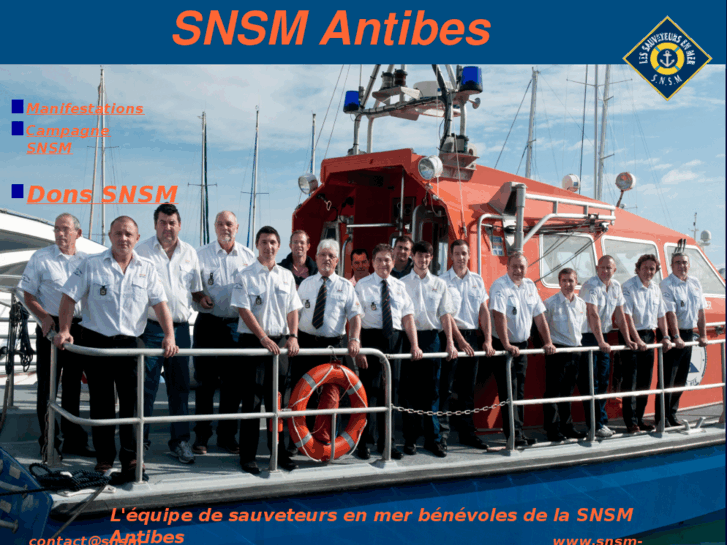 www.snsm-antibes.net