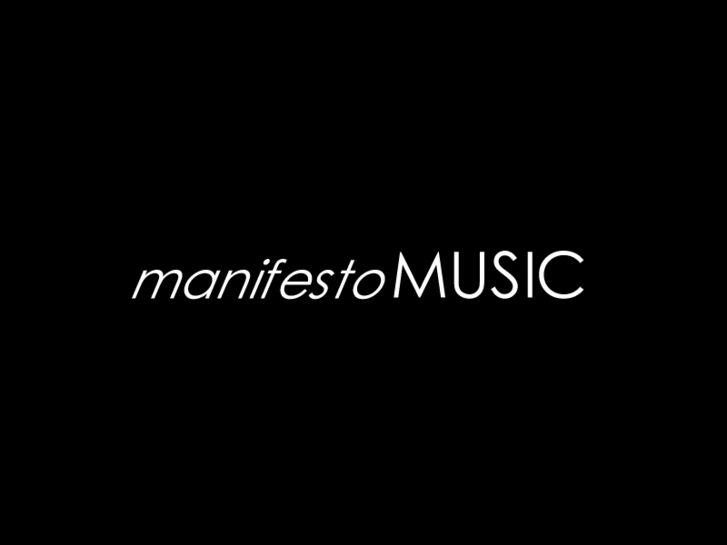 www.manifestomusic.com