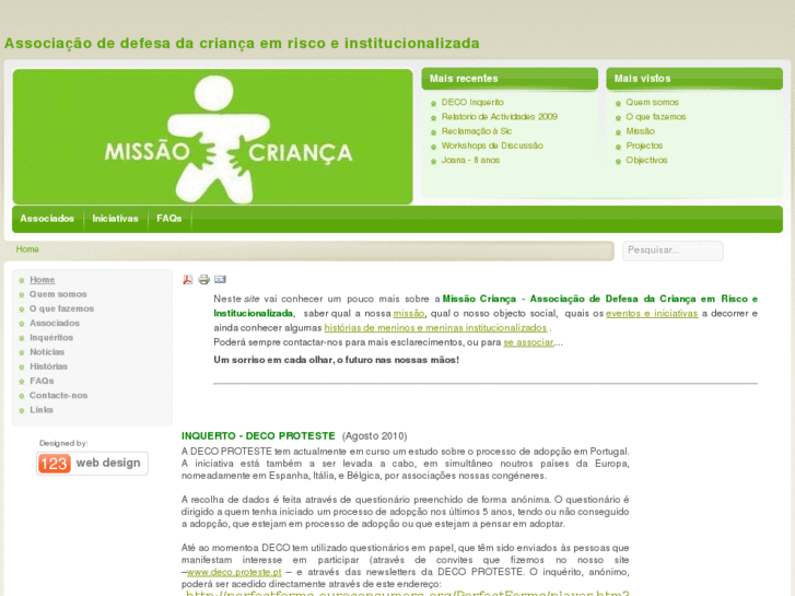 www.missaocrianca.org