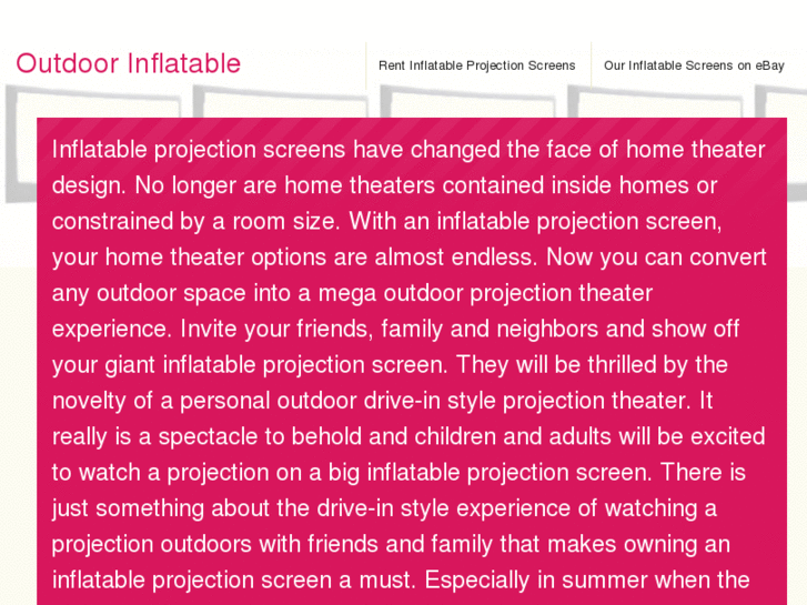 www.outdoorinflatableprojectionscreens.com