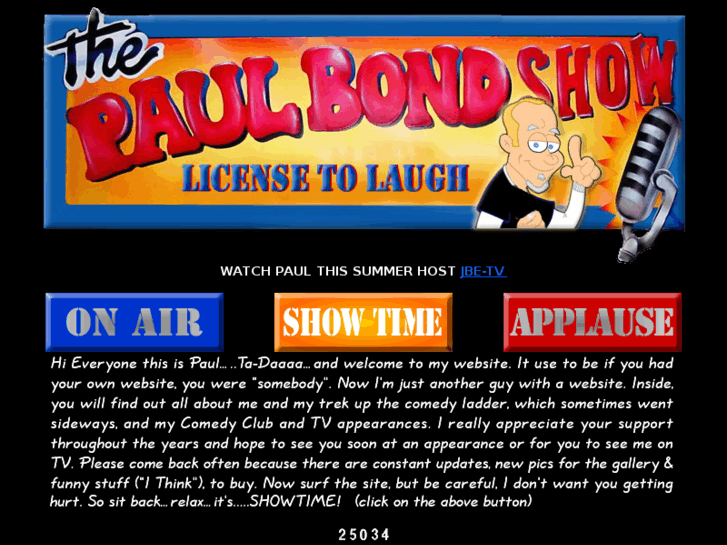 www.paulbond.tv