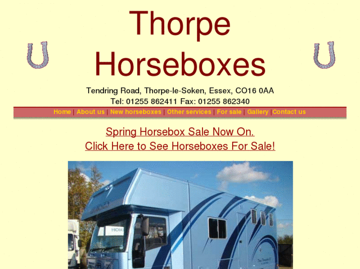 www.thorpehorseboxes.com