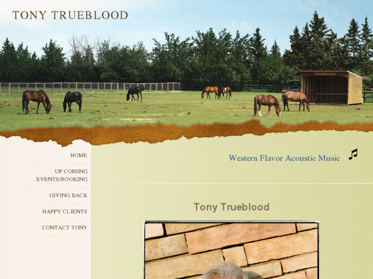 www.tonytrueblood.com