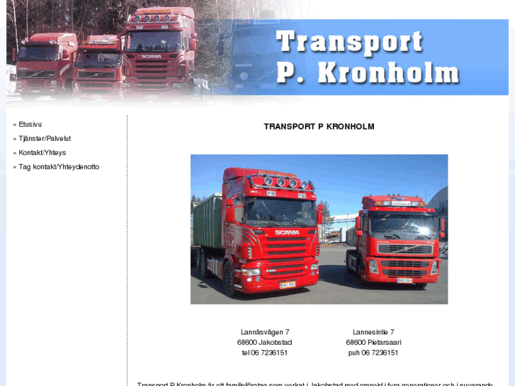 www.transportpkronholm.com