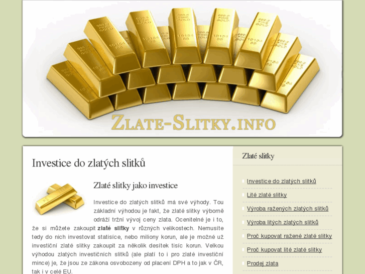 www.zlate-slitky.info