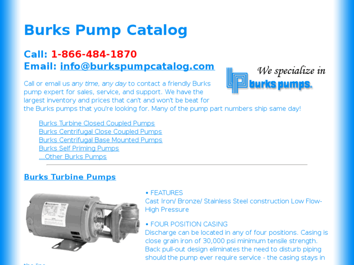 www.burkspumpcatalog.com