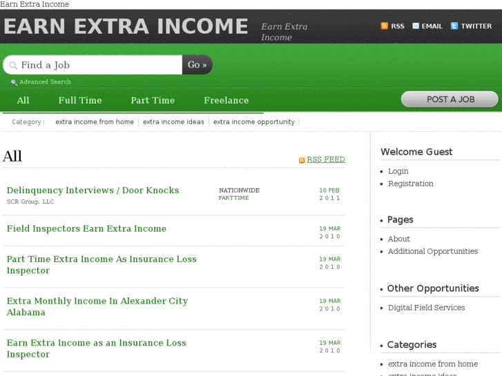 www.earnextraincome.us