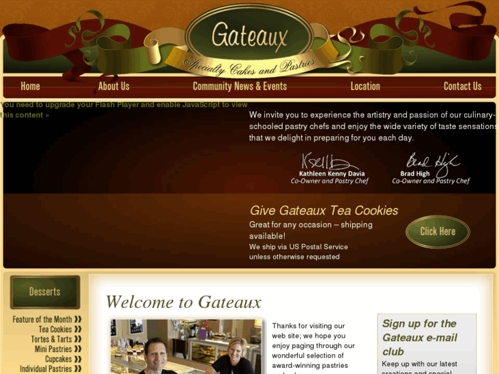 www.gateauxpastries.com